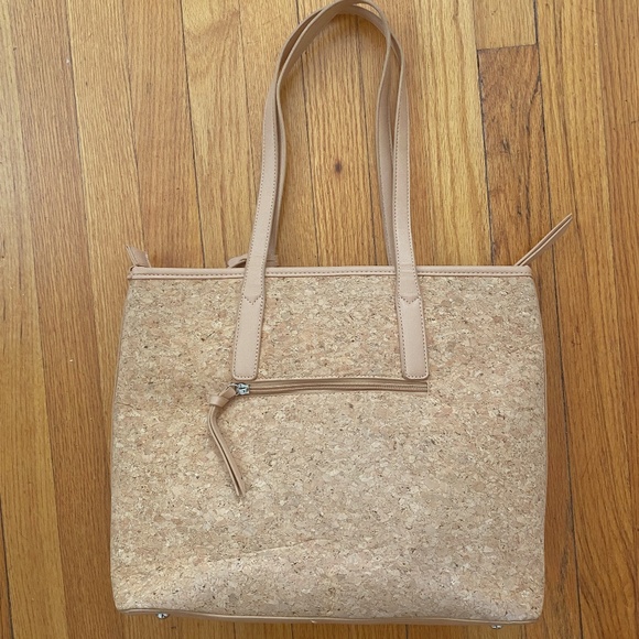 Francesca's cork tote bag, Color: beige - Picture 2 of 6